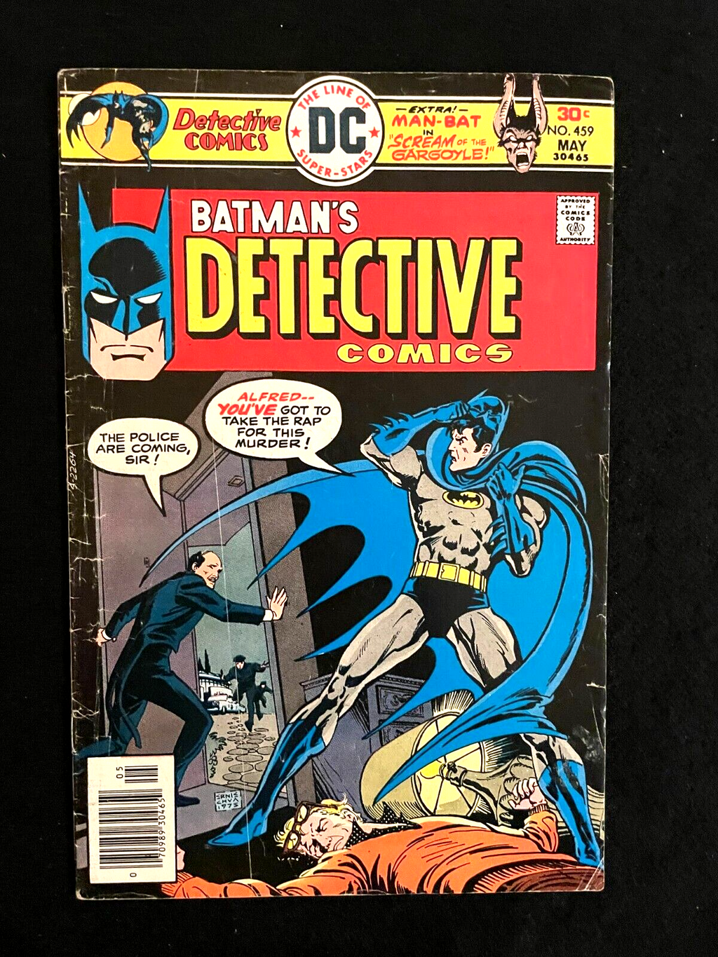 Detective Comics #459 1976 - A Clue Before Dying - Combined Shipping