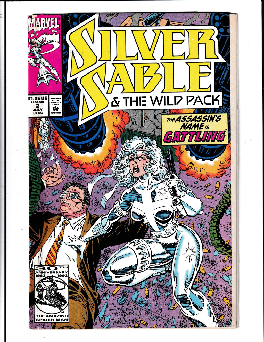 Silver Sable & the Wild Pack #2 (1992) Marvel Comics