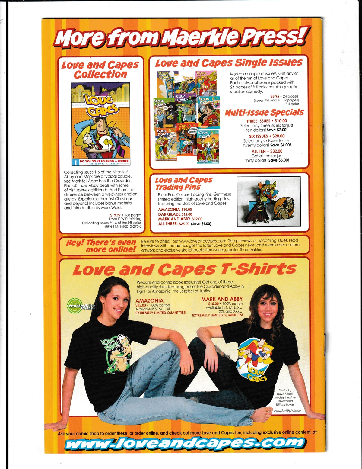 Love and Capes #11 (2009) Maerkle Press Comics SKU:1015