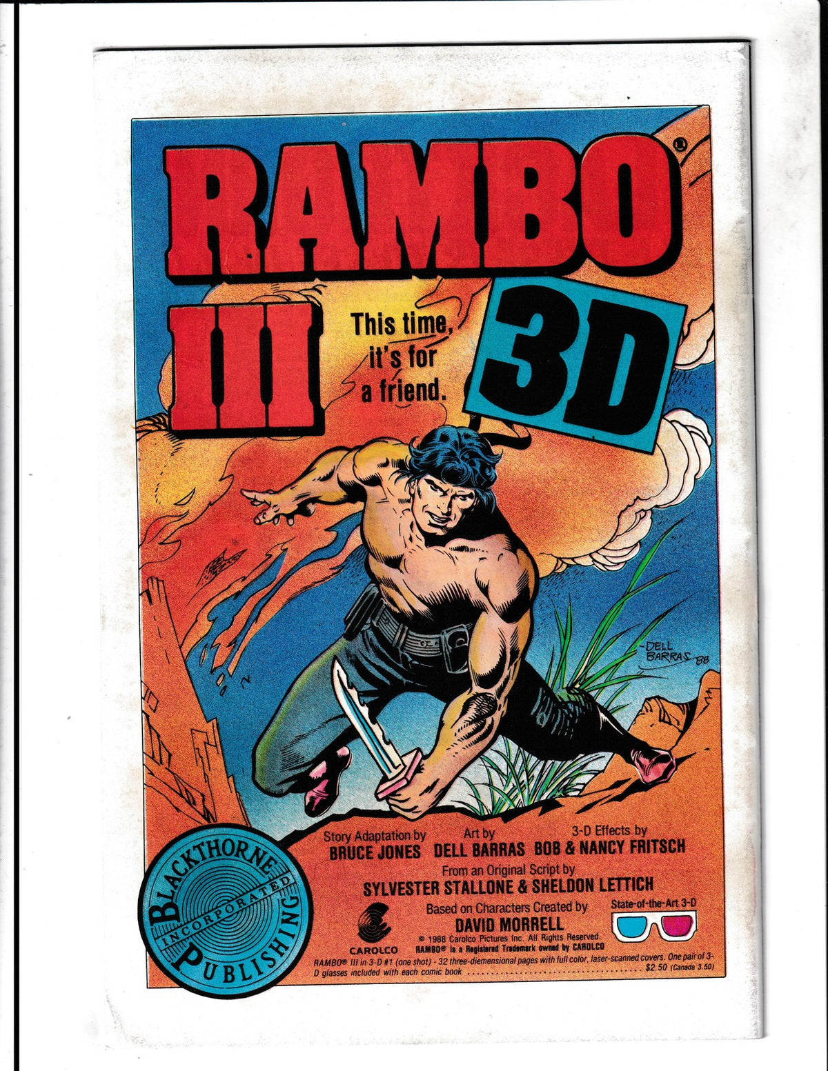 Blackthorne 3-D Series #47 (1987) Star-Wars 3-D Blackthorne Comics