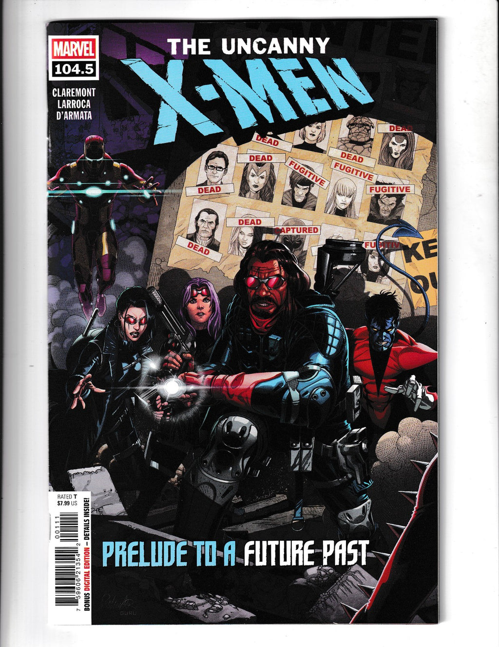 X-Men by Chris Claremont: Prelude to a Future Past #104.5 (2025) Marvel Comics