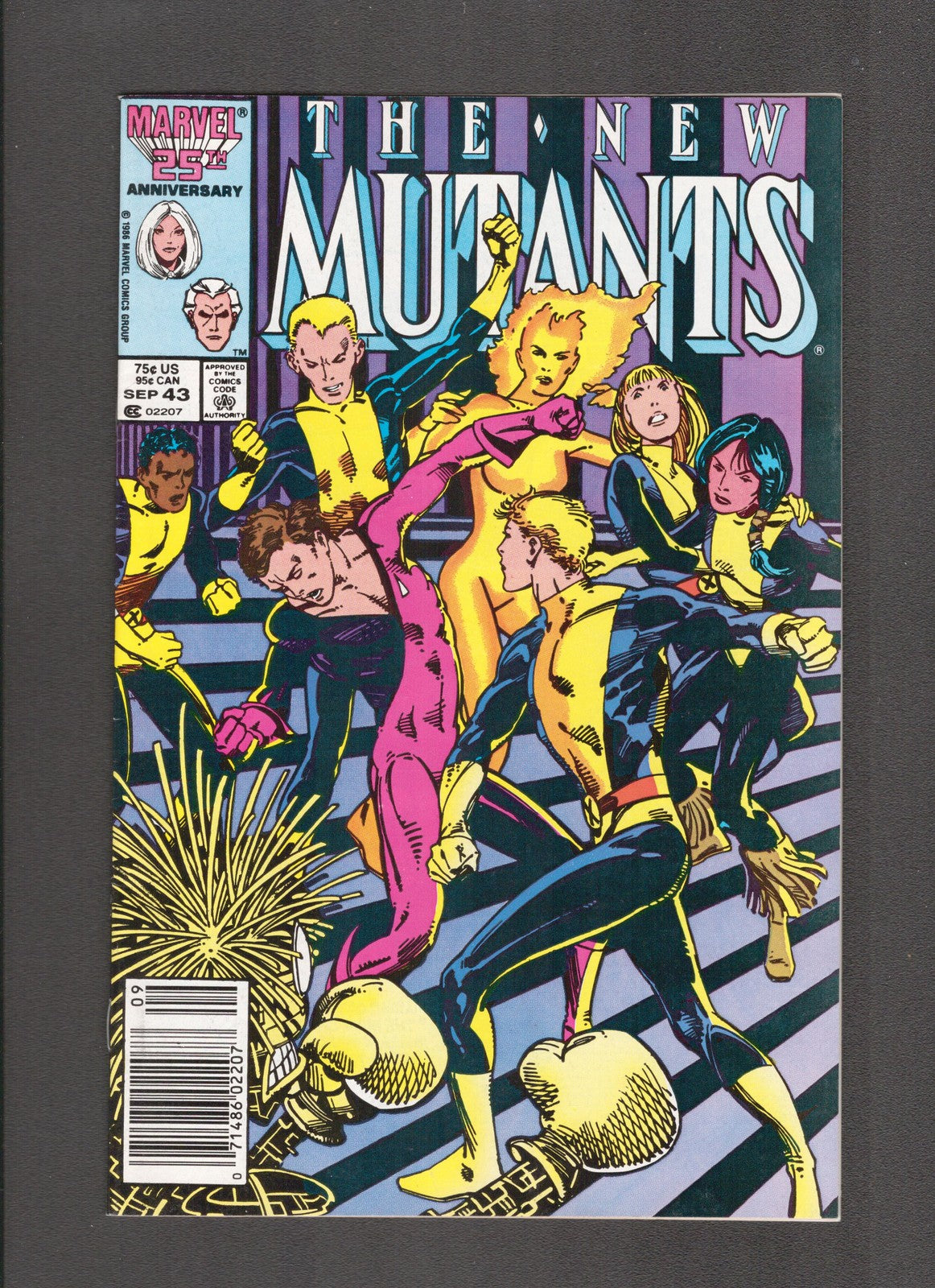 New Mutants #43 (1986) Chris Claremont, Windsor-Smith Marvel Comics
