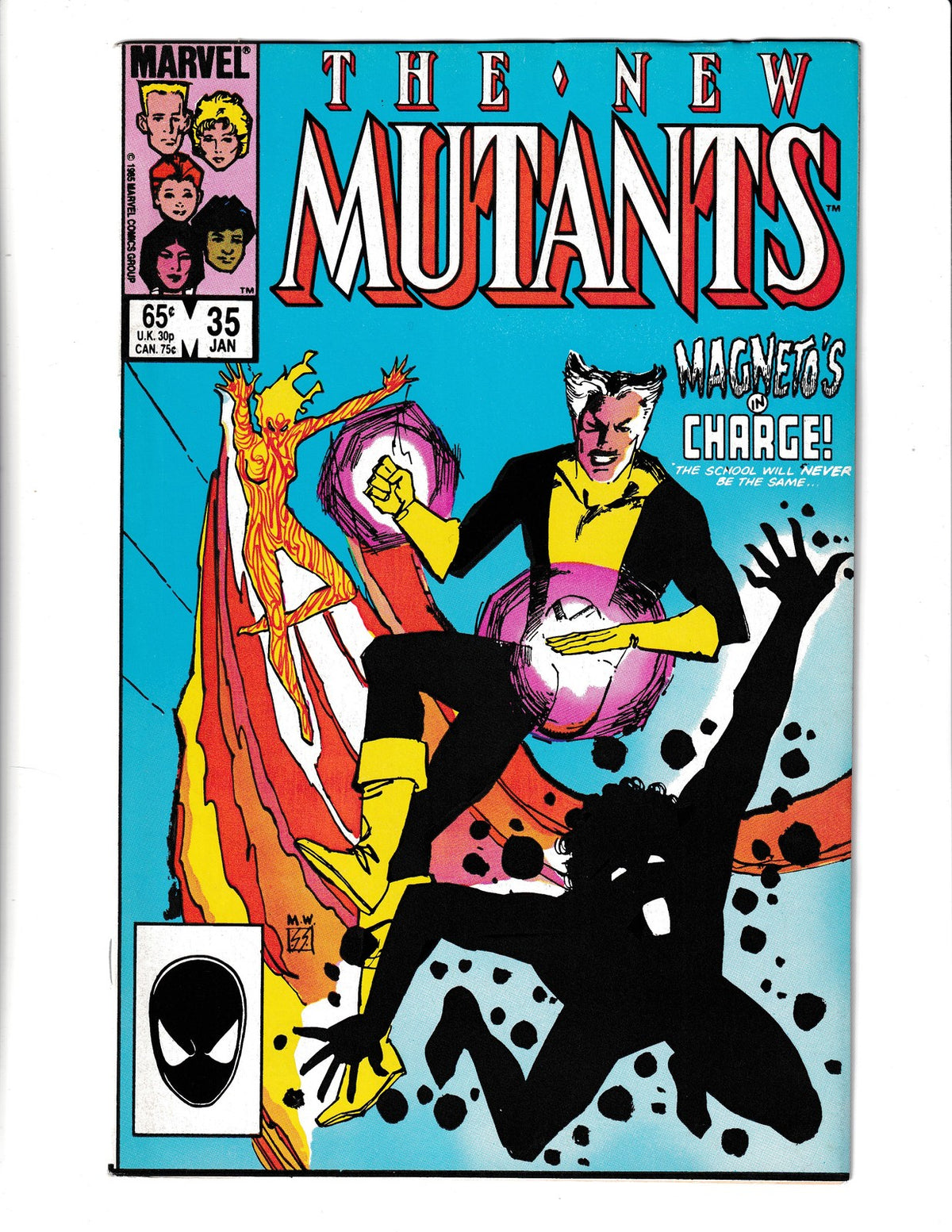 New Mutants #35 (1986) Marvel Comics