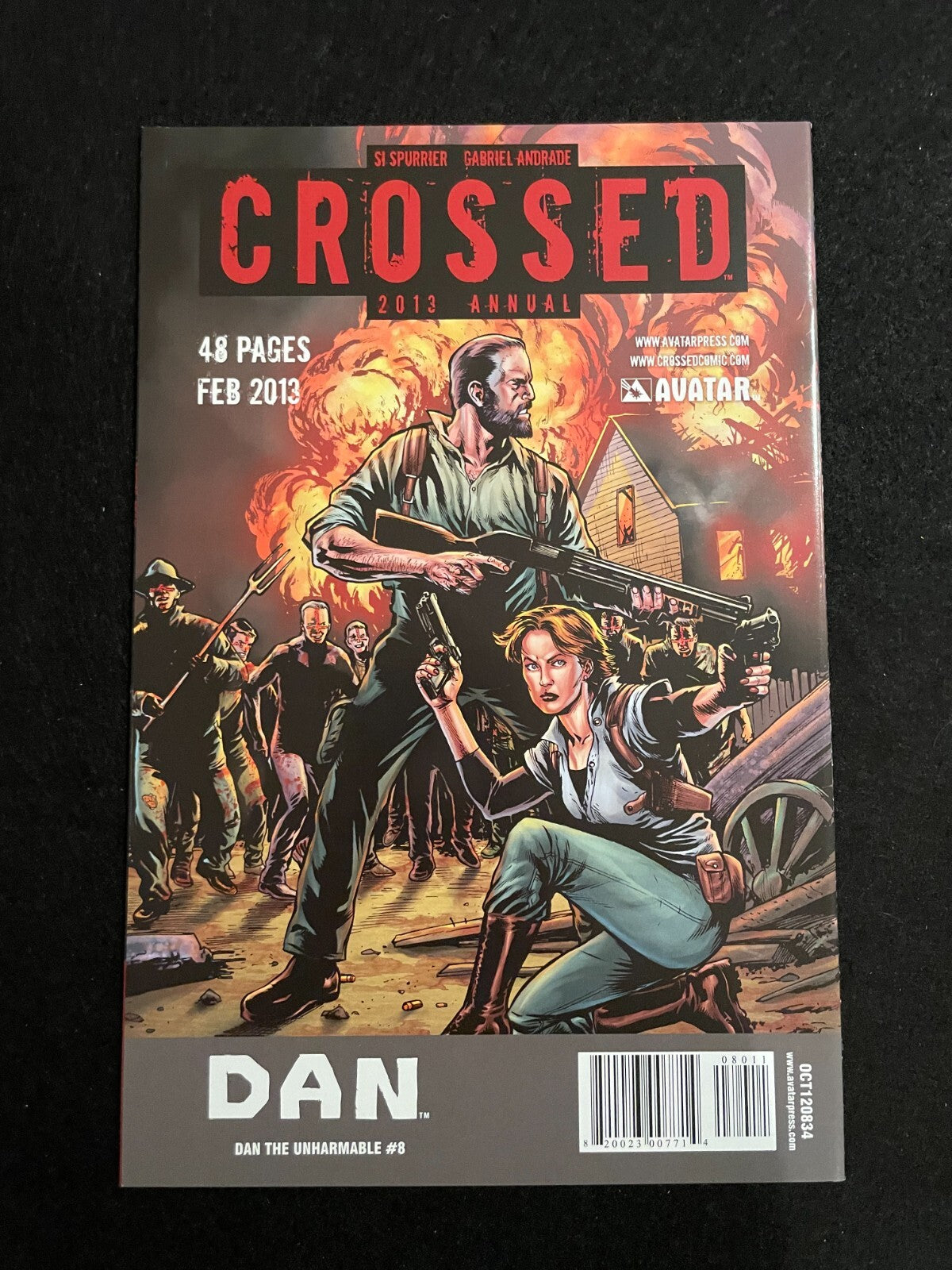Dan the Unharmable 6-10 (2012-13) Run of 5 Avatar Comics