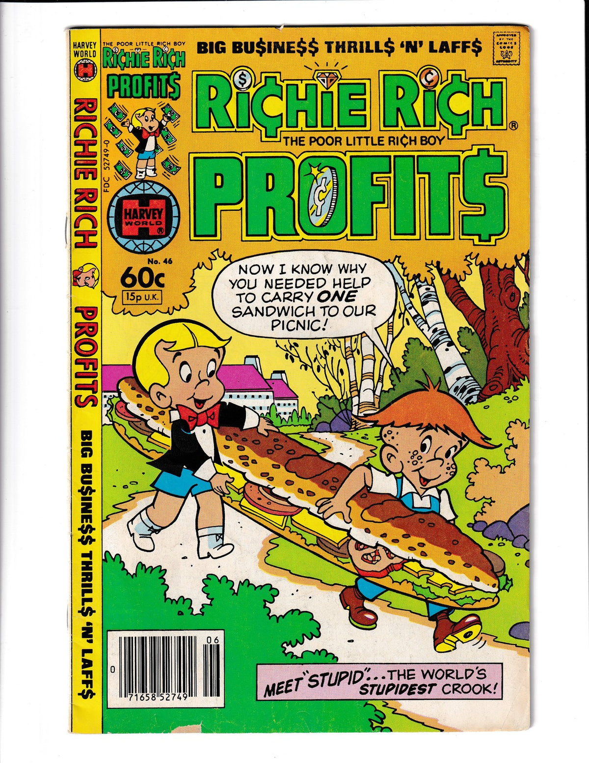 Richie Rich: Profits #46 (1982) Harvey Comics