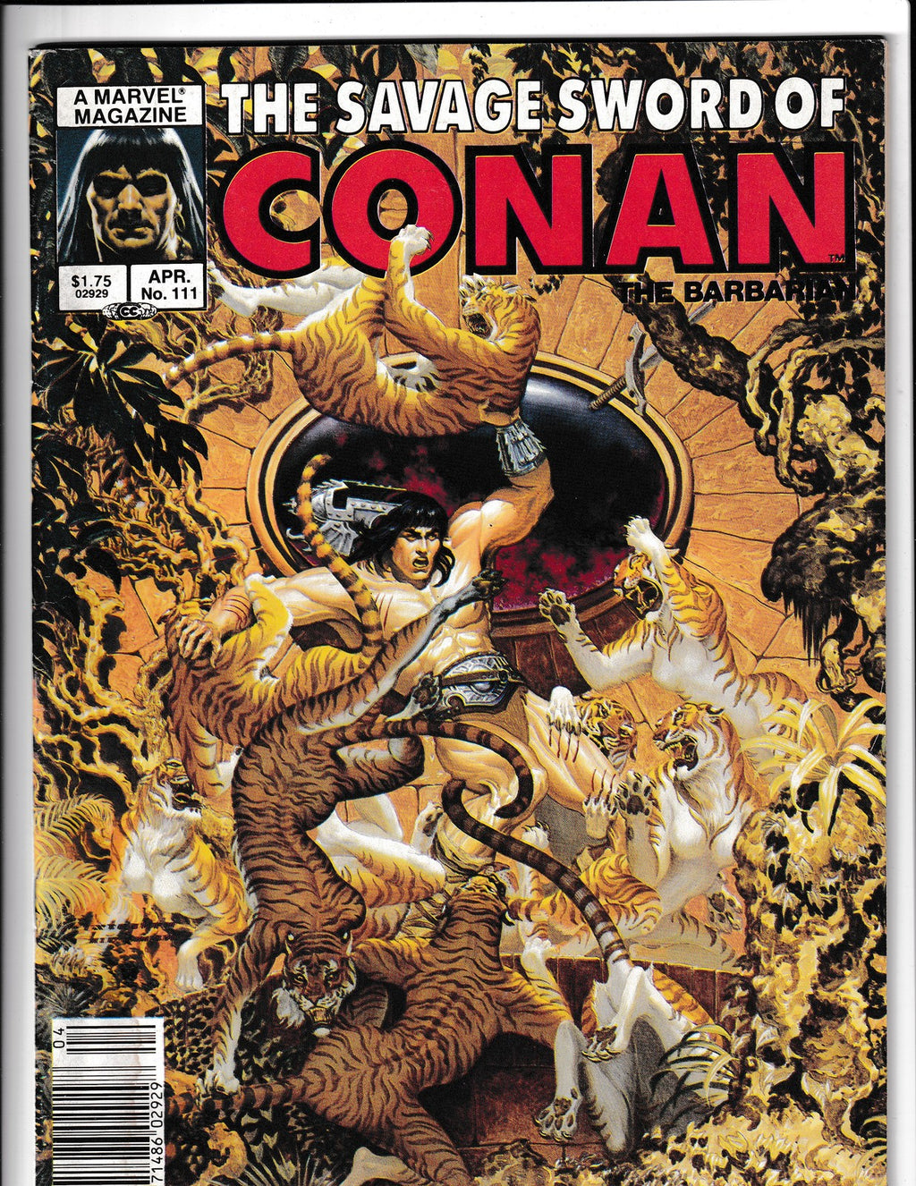 Savage Sword of Conan #111 (1985) Marvel Comics