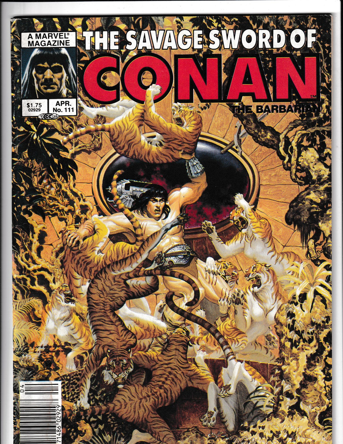 Savage Sword of Conan #111 (1985) Marvel Comics