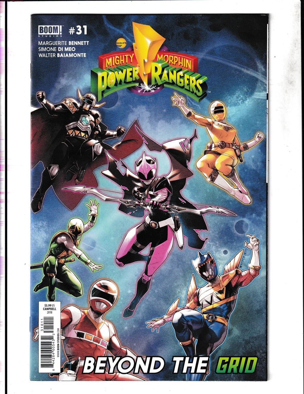 Mighty Morphin Power Rangers #31 (2018) BOOM! Comics