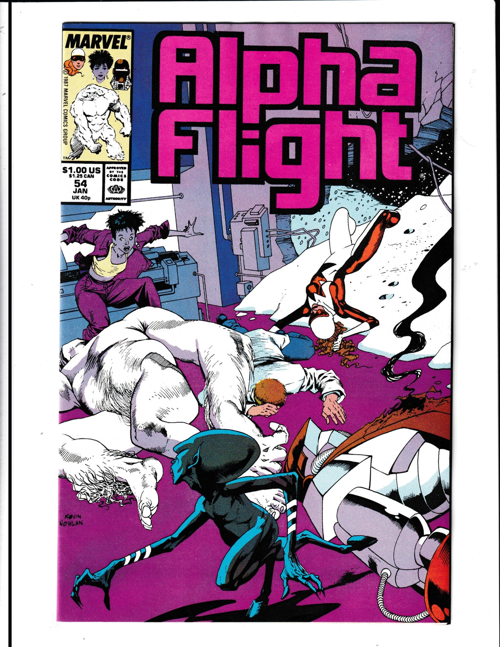 Alpha Flight #54 (1988) Marvel Comics SKU:1129