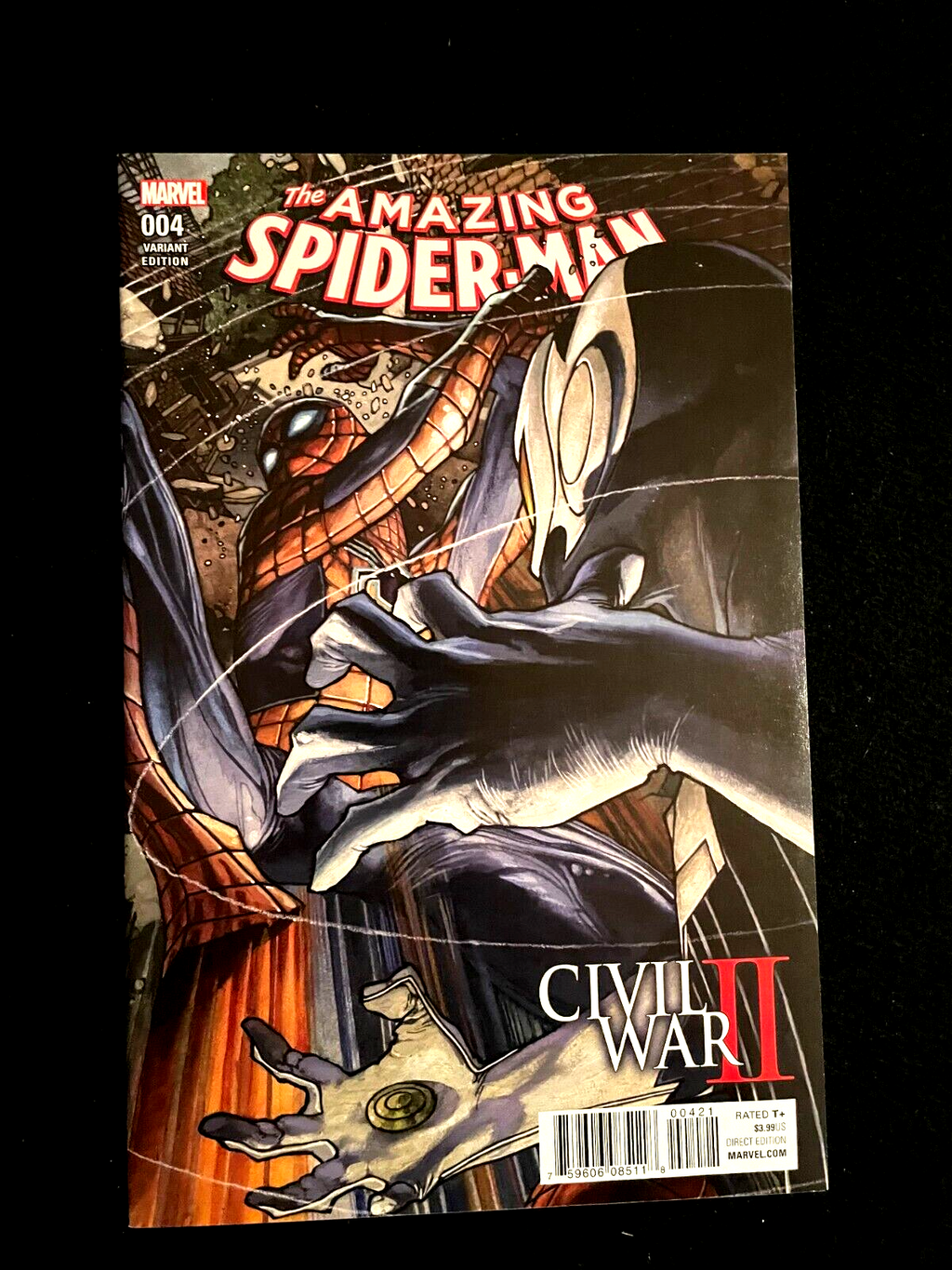 Civil War II: Amazing Spider-Man #4B Variant 2016 Marvel