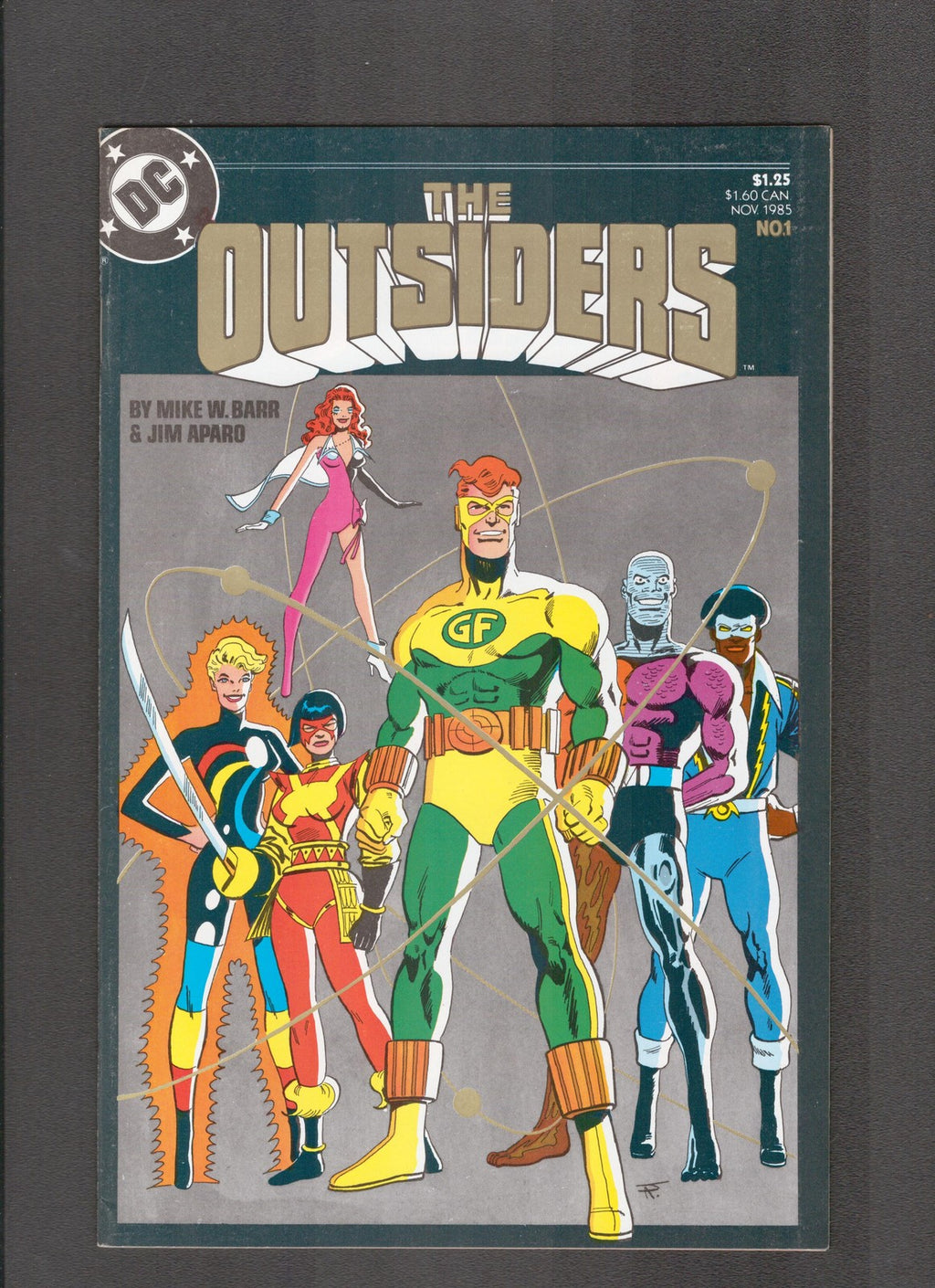 The Outsiders #1 (1985) 1st Nuclear Family DC Comics