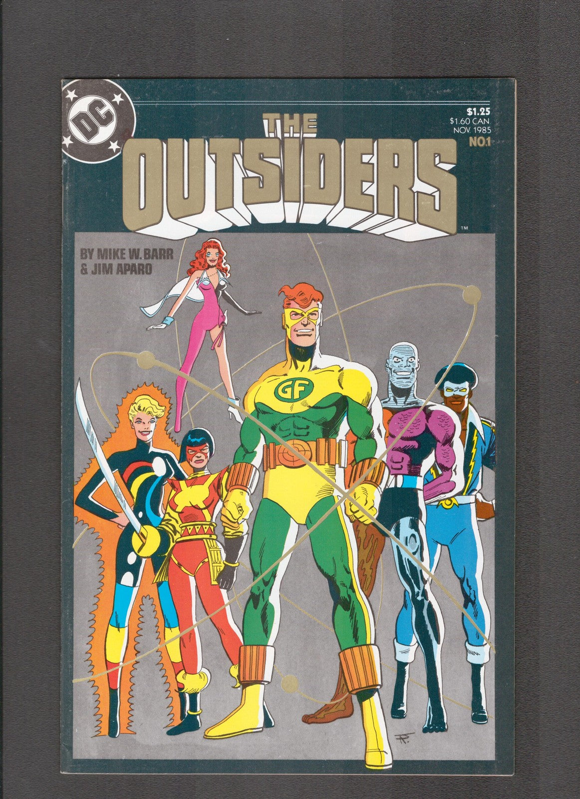 The Outsiders #1 (1985) 1st Nuclear Family DC Comics