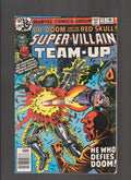 Super-Villain Team-Up #15 (1977) Dr. Doom & Red Skull Marvel Comics