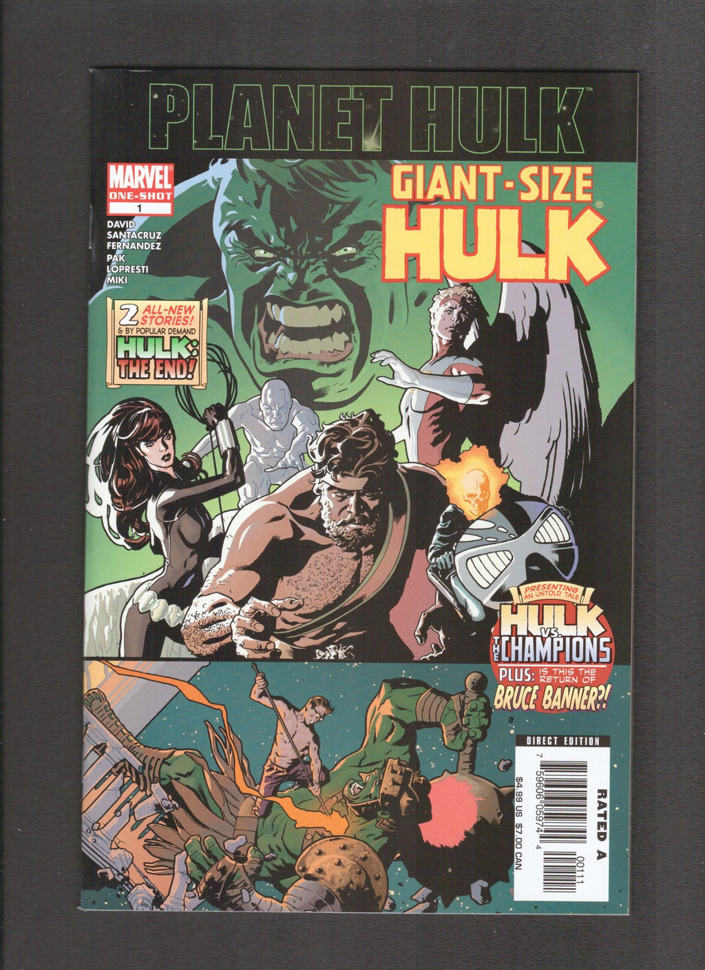 Giant-Size Hulk #1 (2006) Ryan Sook Marvel Comics