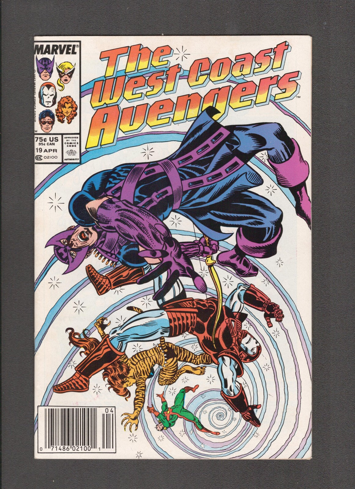 West Coast Avengers #19 (1987) Englehart, Sinnott, Milgrom Marvel Comics