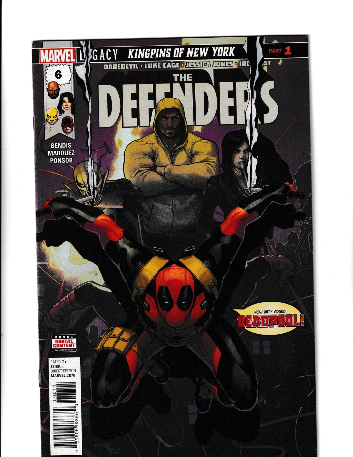 Defenders #6 (2017) Marvel Comics