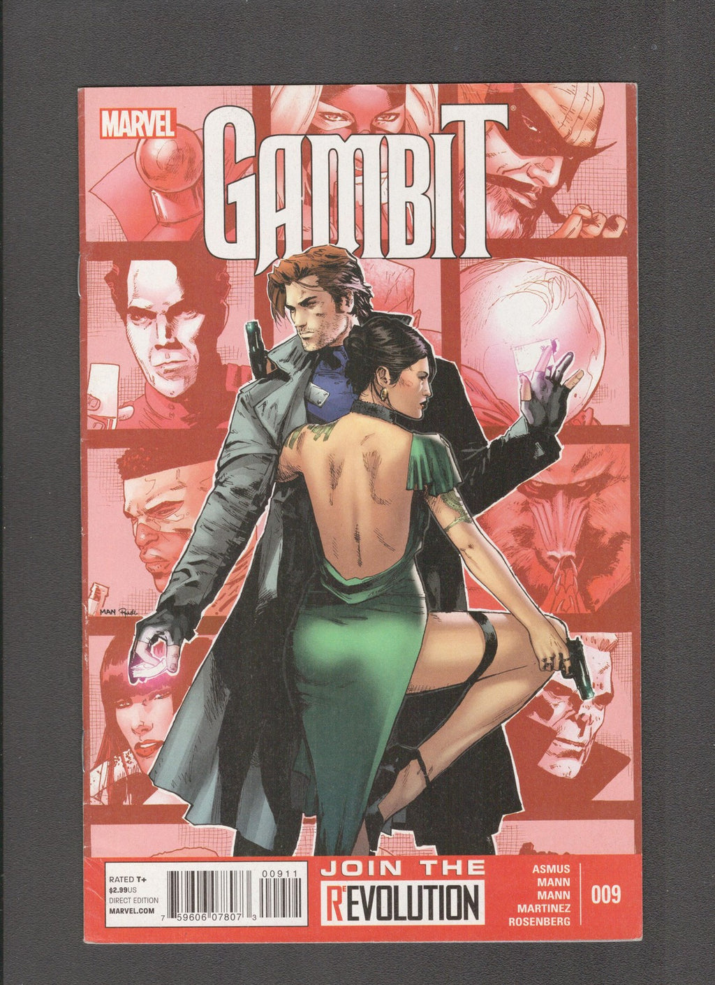 Gambit #9 (2013) Clay Mann Marvel Comics