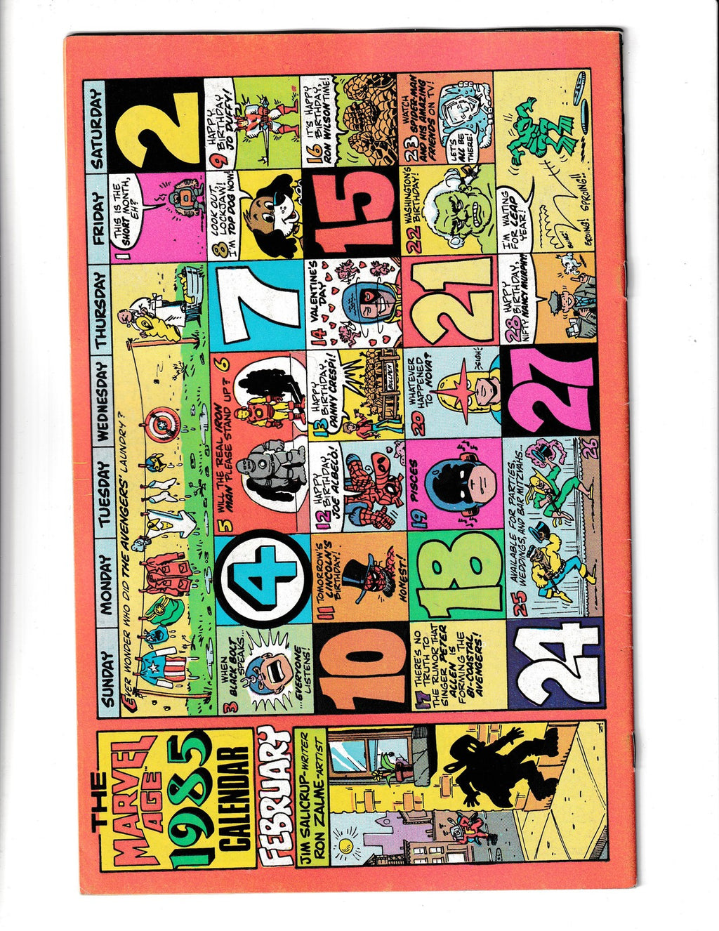 Marvel Age #26 (1985) Marvel Comics