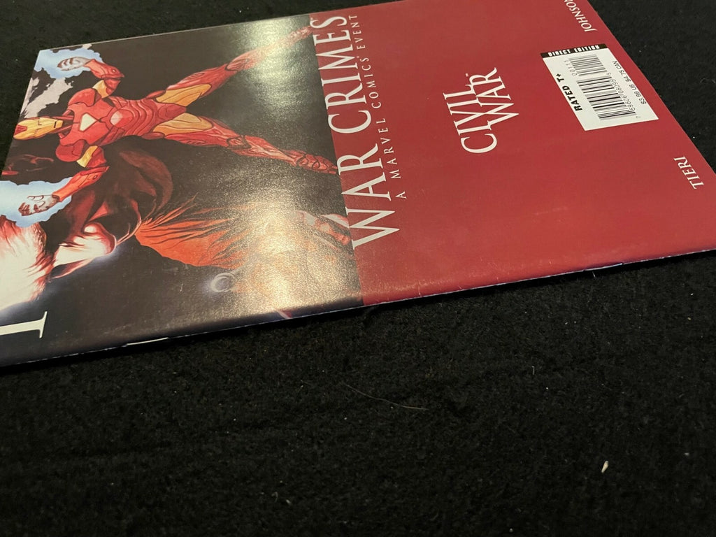 Civil War Confession + War Crimes LOT OF 2 Marvel Event Books 2007 HIGH GRADE