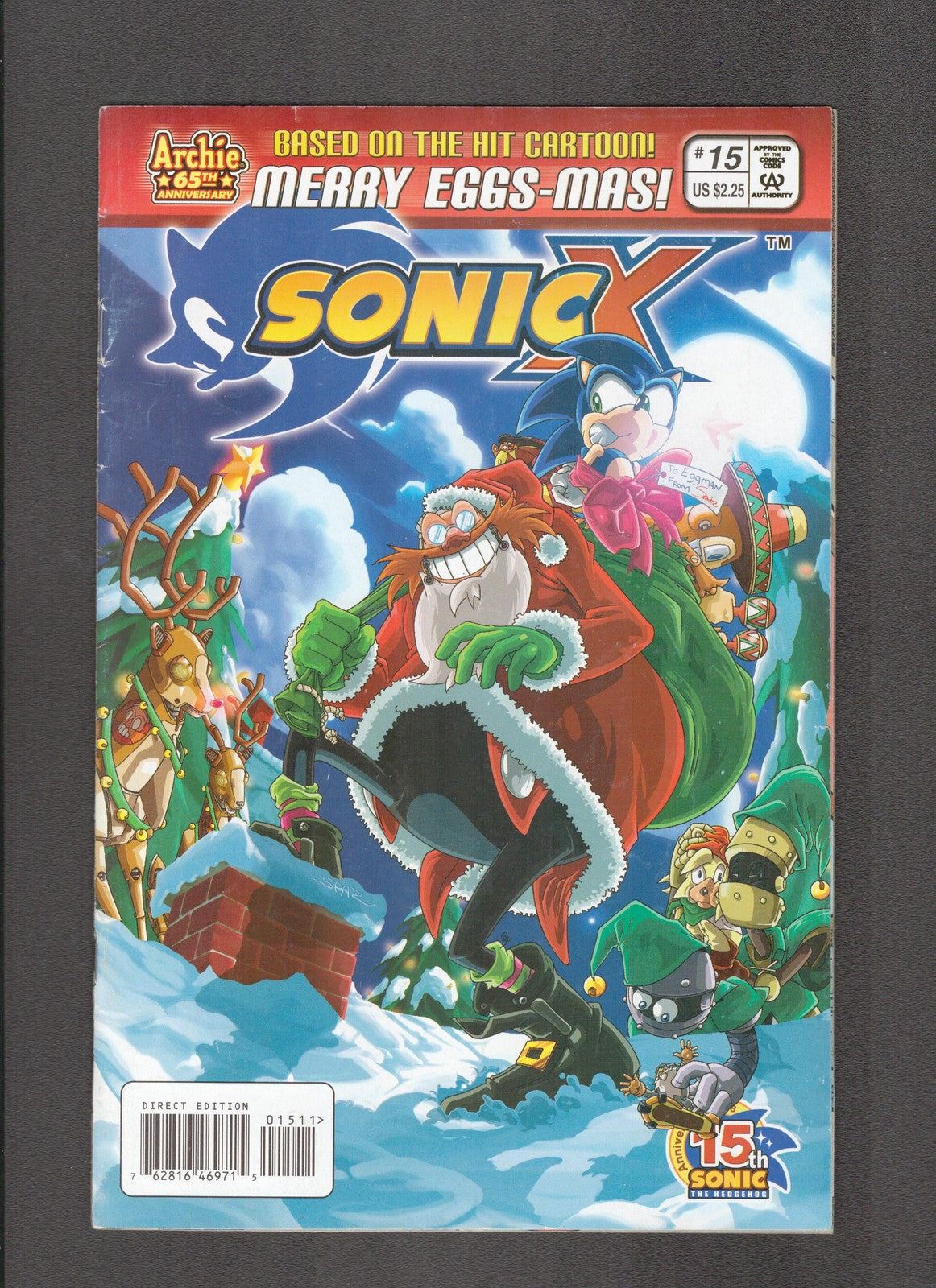 Sonic X #15 (2007) Patrick Spaziante Archie Comics