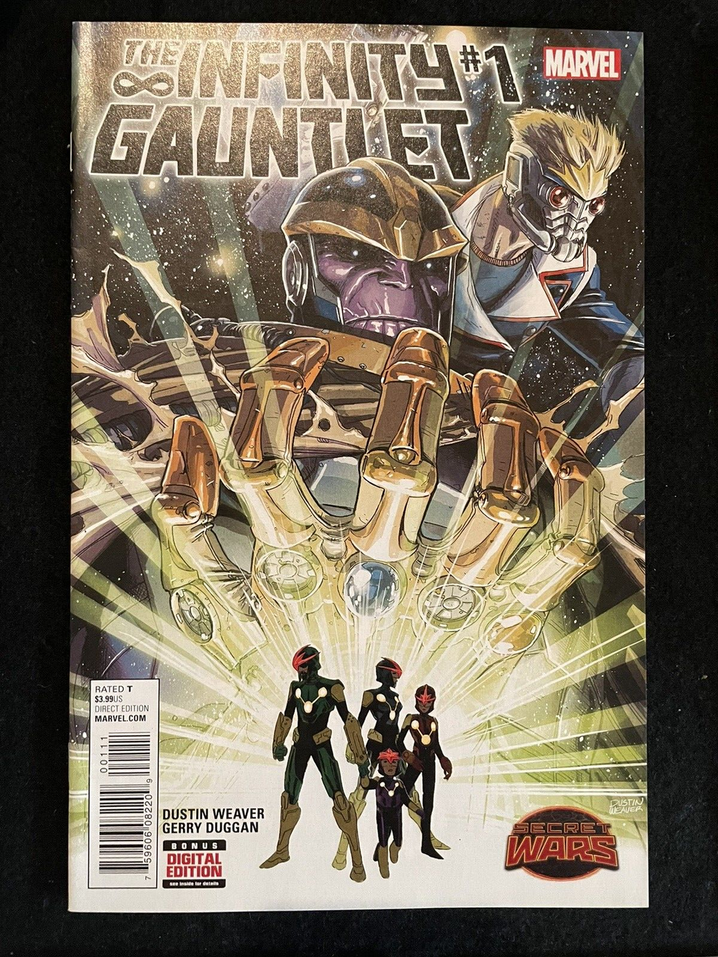 Infinity Gauntlet #1-5 (2015) Complete Set HIGH GRADE RUN