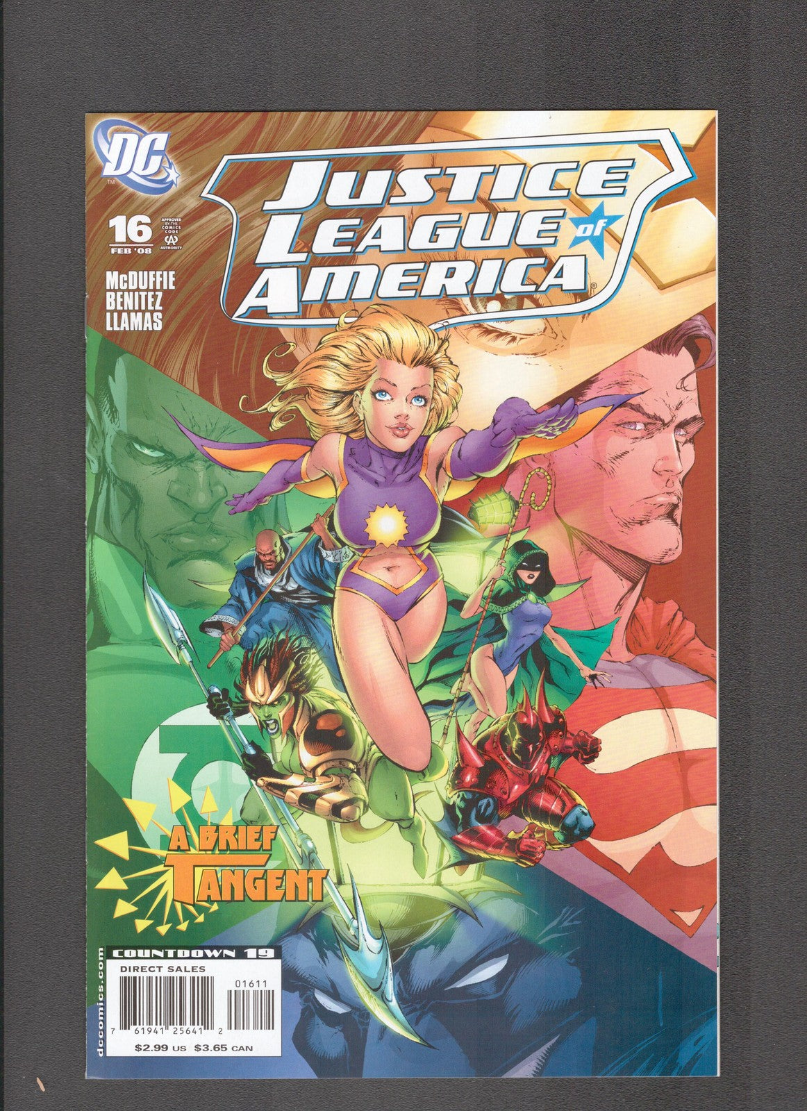 Justice League of America #16 (2008) Joe Benitez DC Comics