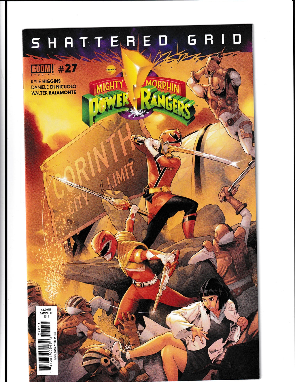 Mighty Morphin Power Rangers #27 (2018) Boom Comics