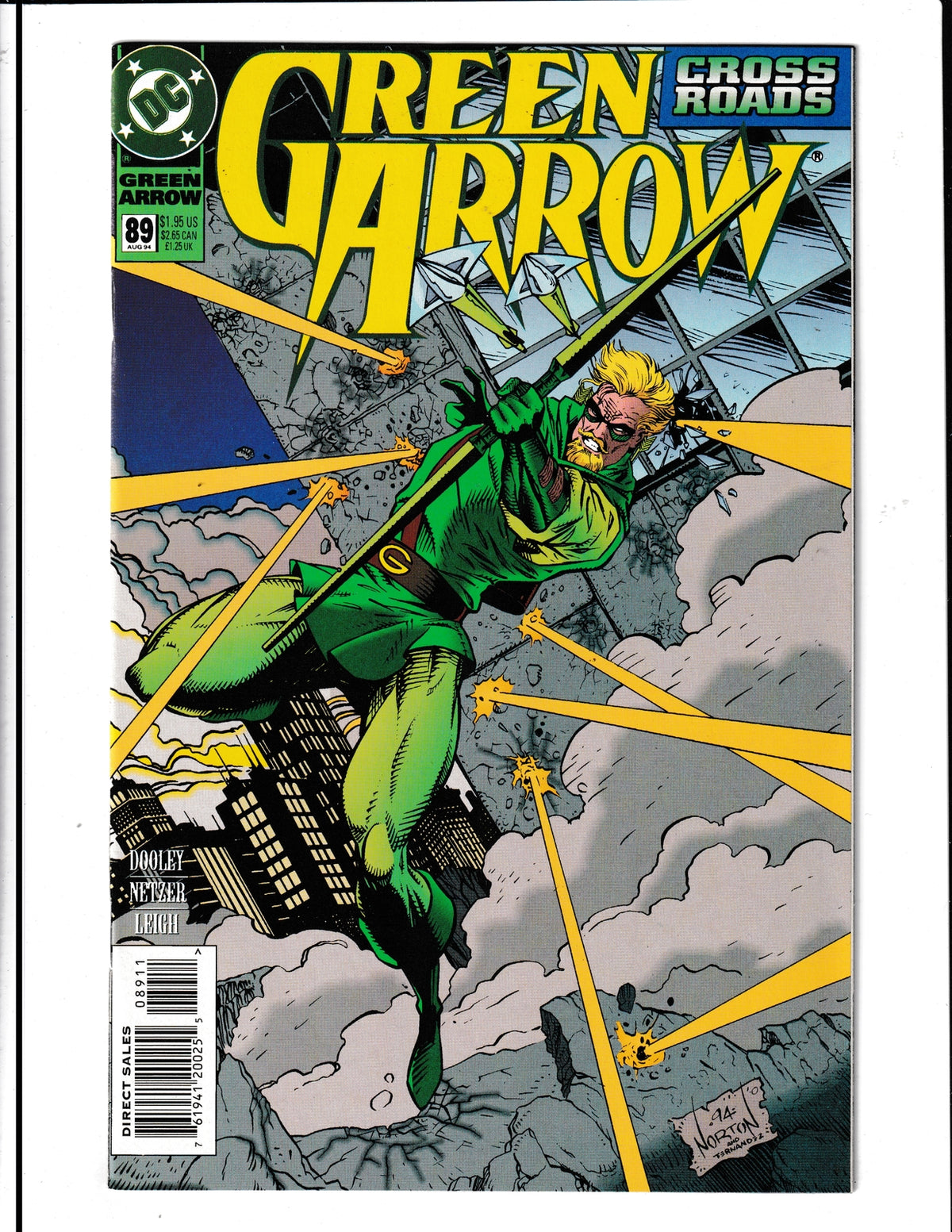 Green Arrow #89 (1994) HIGH GRADE Vol. 2 DC Comics