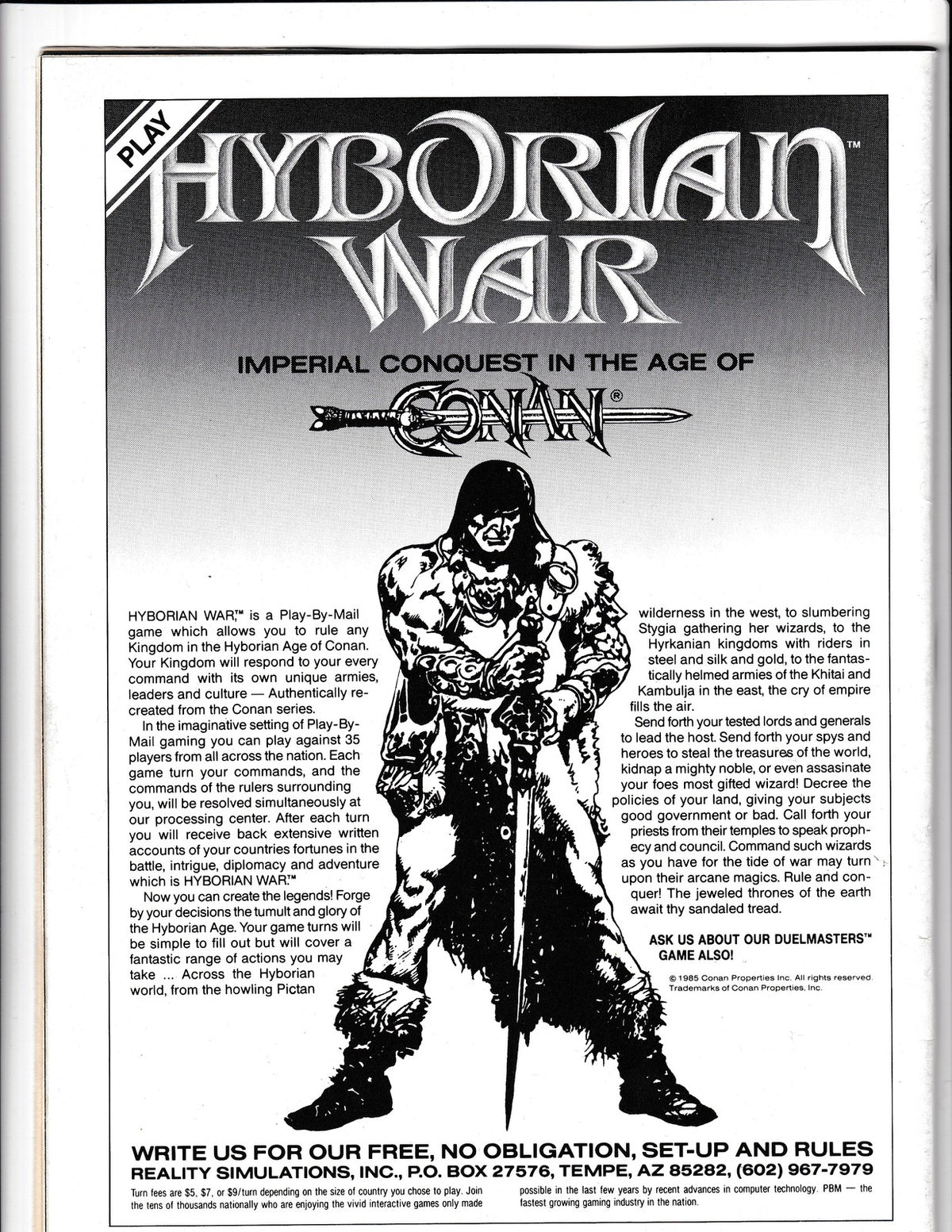 Savage Sword of Conan #213 (1993) the Barbarian Curtis/Marvel Comics