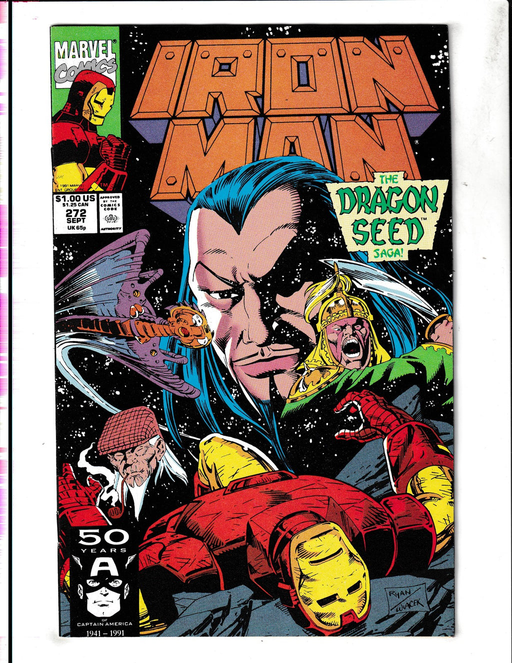 Iron Man #272 (1991) John Byrne Marvel Comics