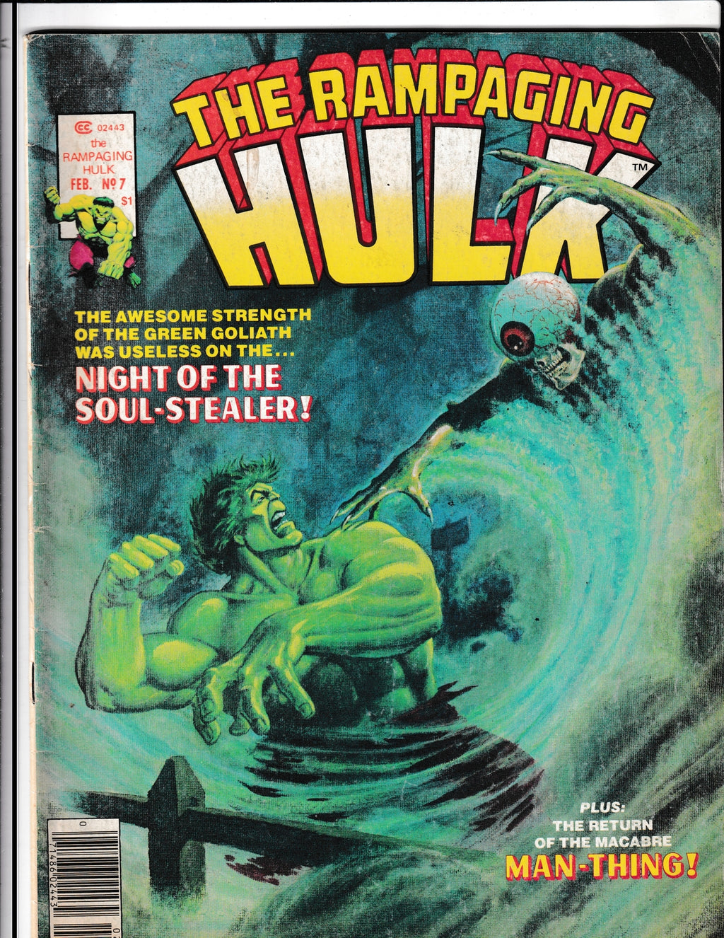 Rampaging Hulk #7 (1978) Marvel Comics