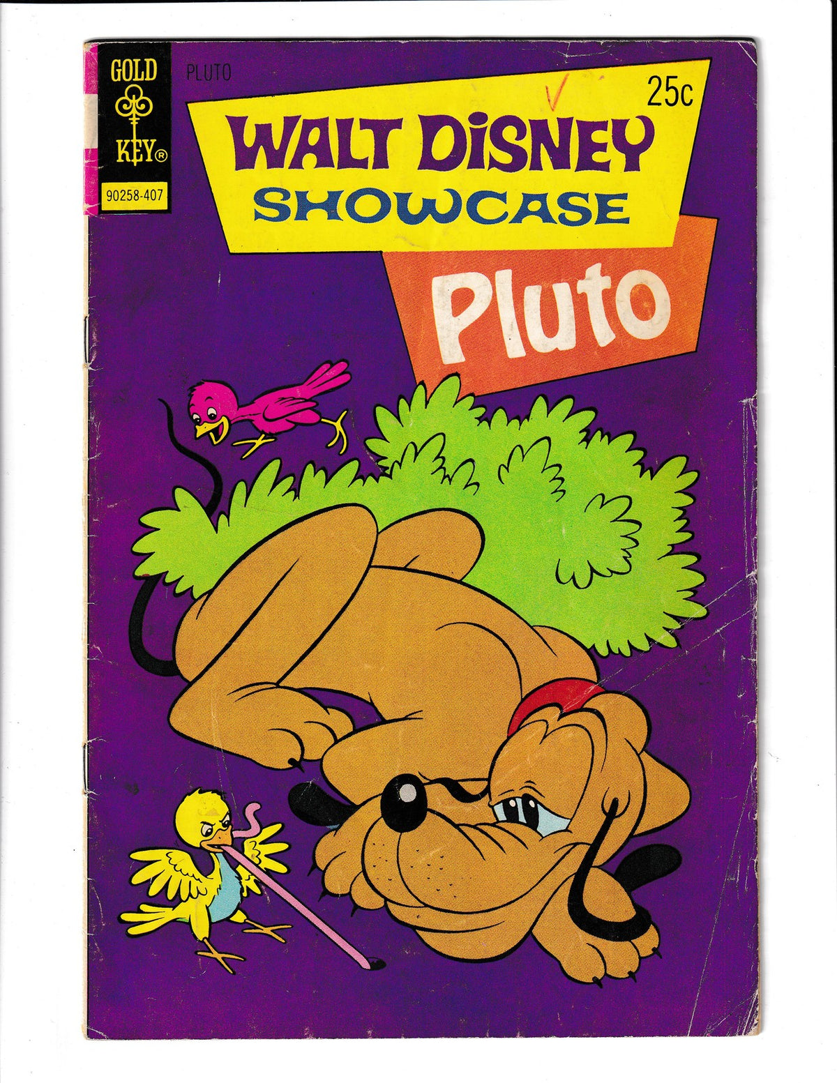 Walt Disney Showcase #23 (1974) Pluto Gold Key Comics