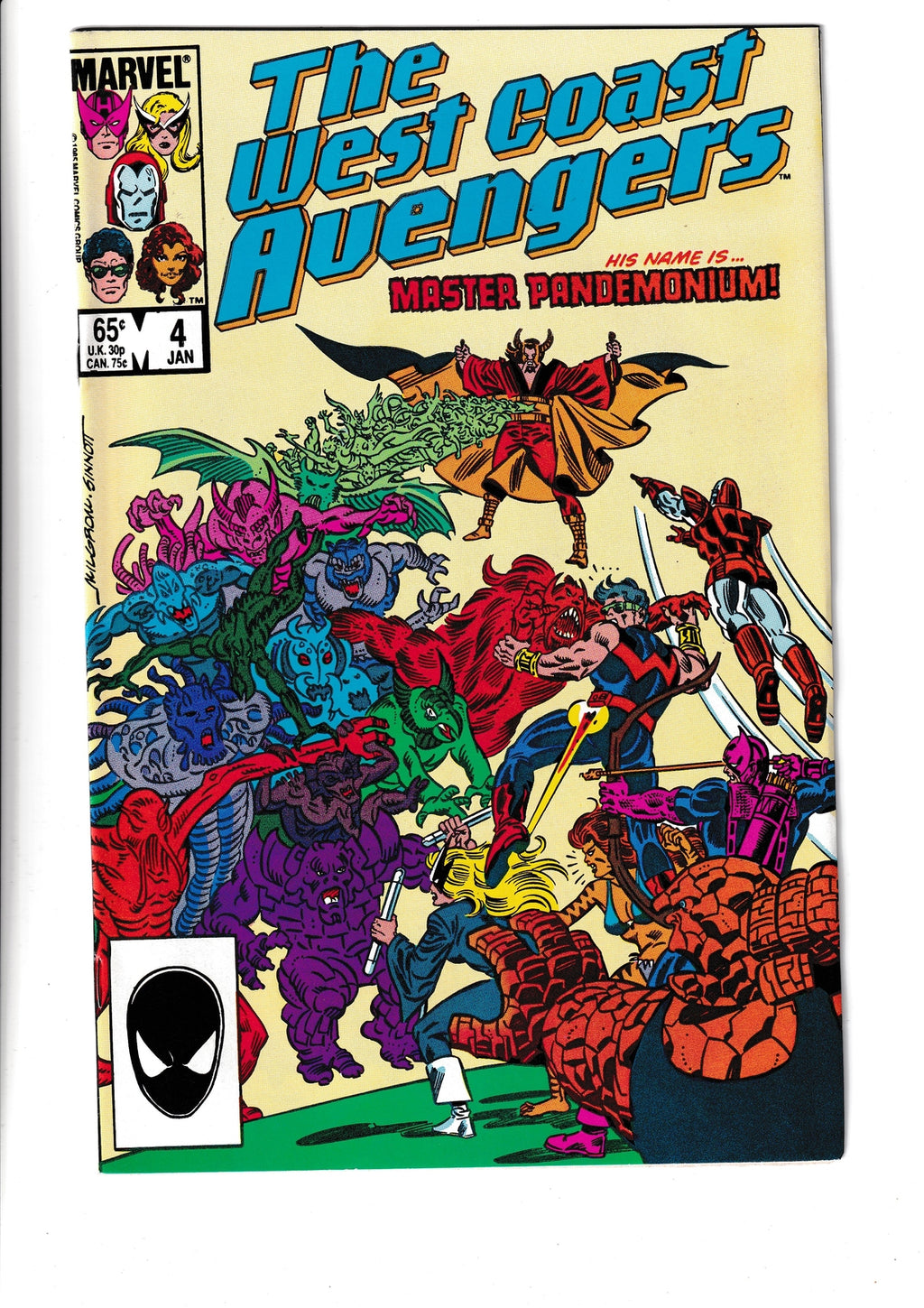 West Coast Avengers #5 (1986) Marvel Comics SKU:189
