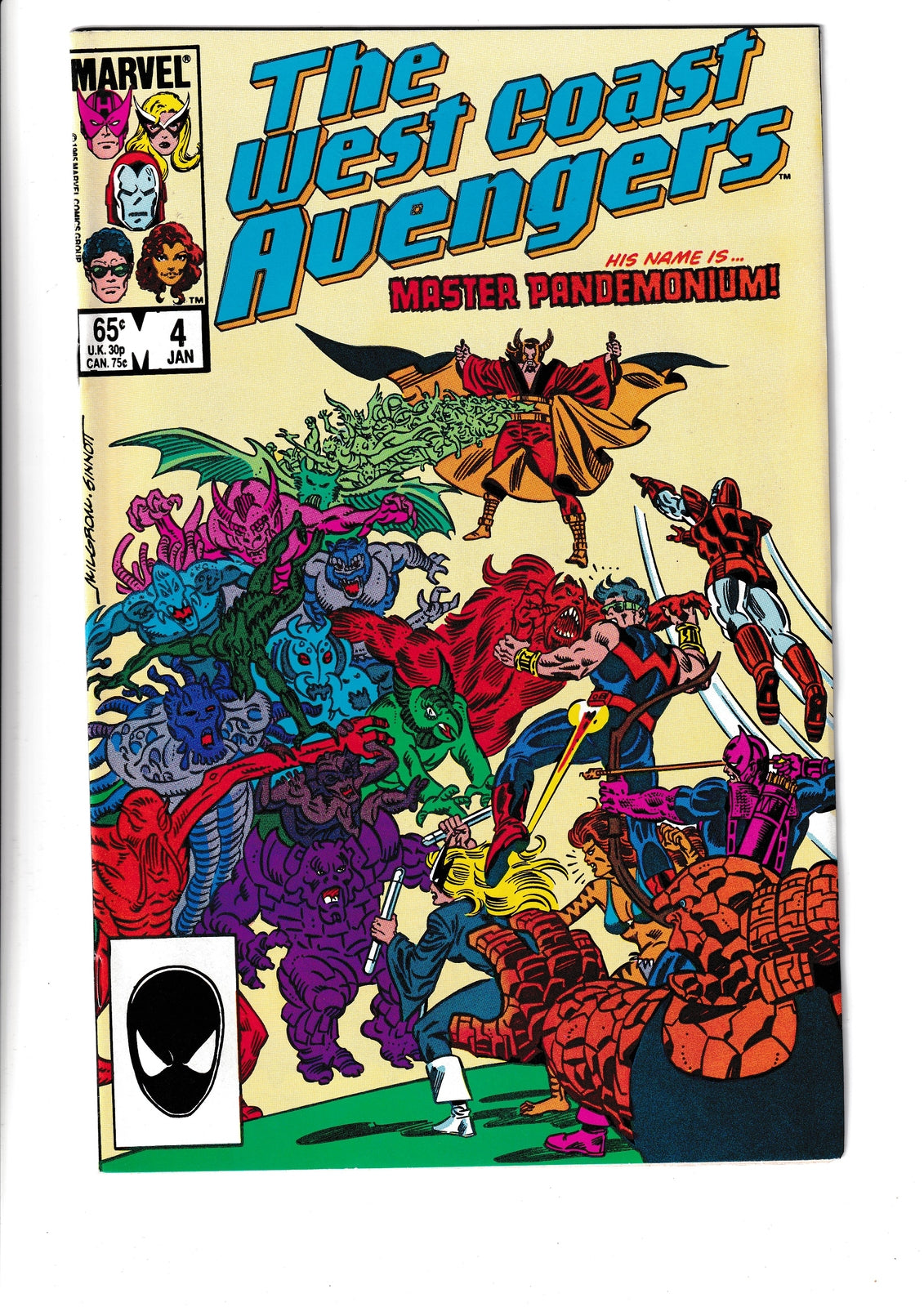West Coast Avengers #5 (1986) Marvel Comics SKU:189