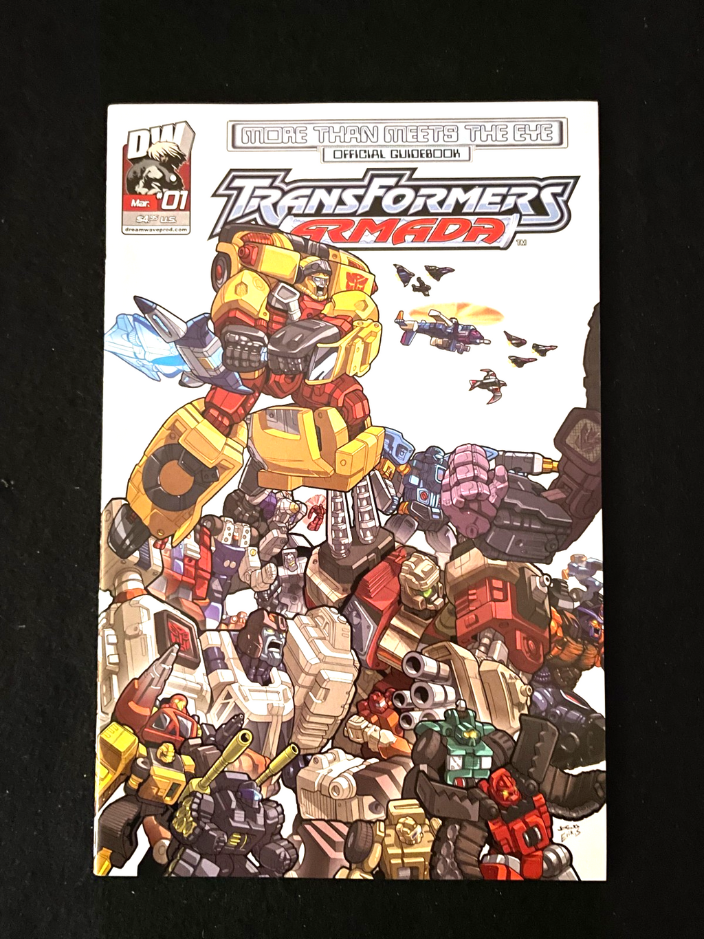 Transformers: Armada - More than Meets the Eye Official Guidebook Set of 3 2004