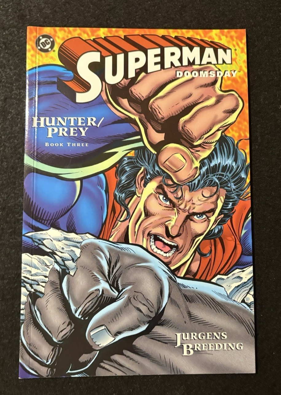 Superman Doomsday: Hunter/Prey #1-3 (1994) Complete Mini-Series DC Comics Lot