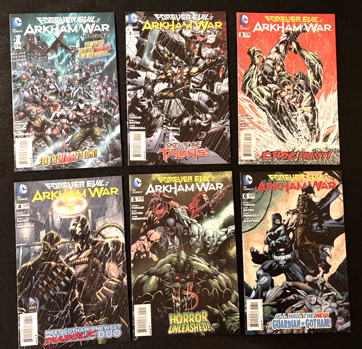 Forever Evil: Arkham War Complete Set of Four #1-4 (2013-14)  DC Comics