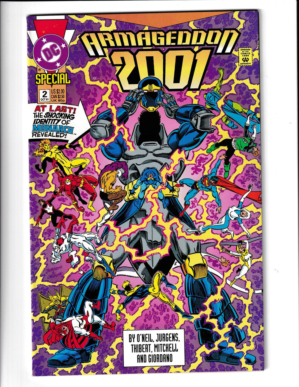 Armageddon 2001 #2 (1991) 2 Issue set DC Comics