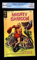 Mighty Samson #17 1969  - comes with GCG label of 6.0