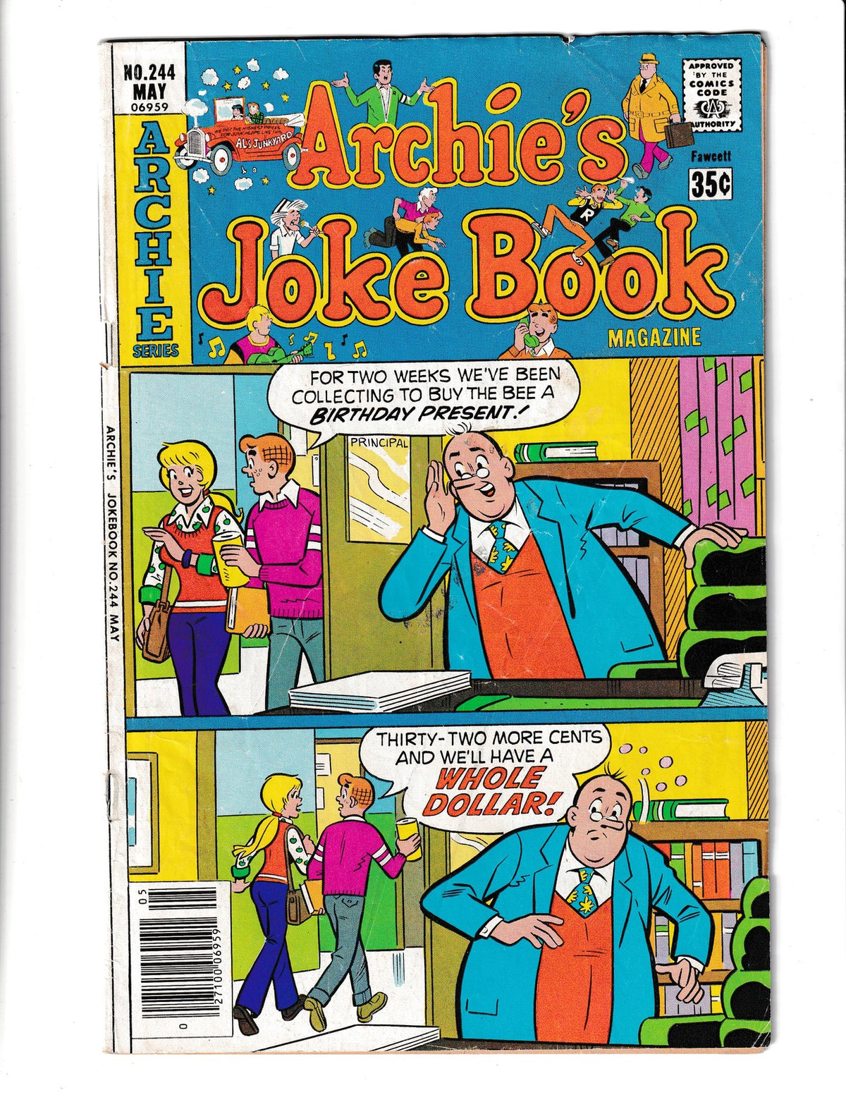 Archie's Joke Book #244 (1978) Archie Comics