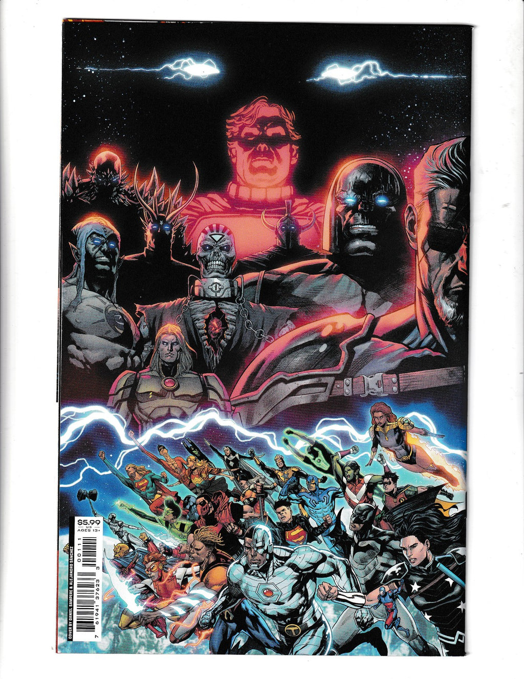 Dark Crisis #1 (2022) Wrap around cover DC Comics