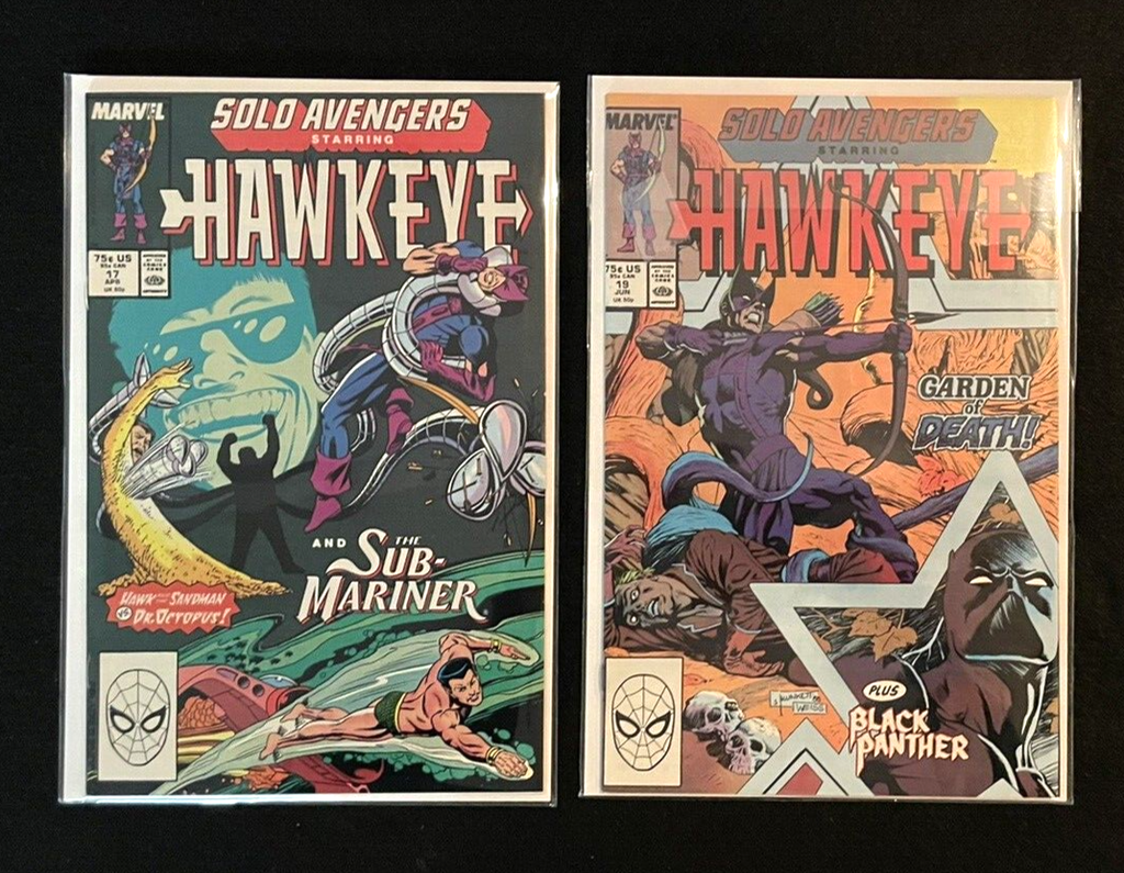 Solo Avengers 1-20 (1987-89) 1st App Trickshot Complete Set Marvel Comics