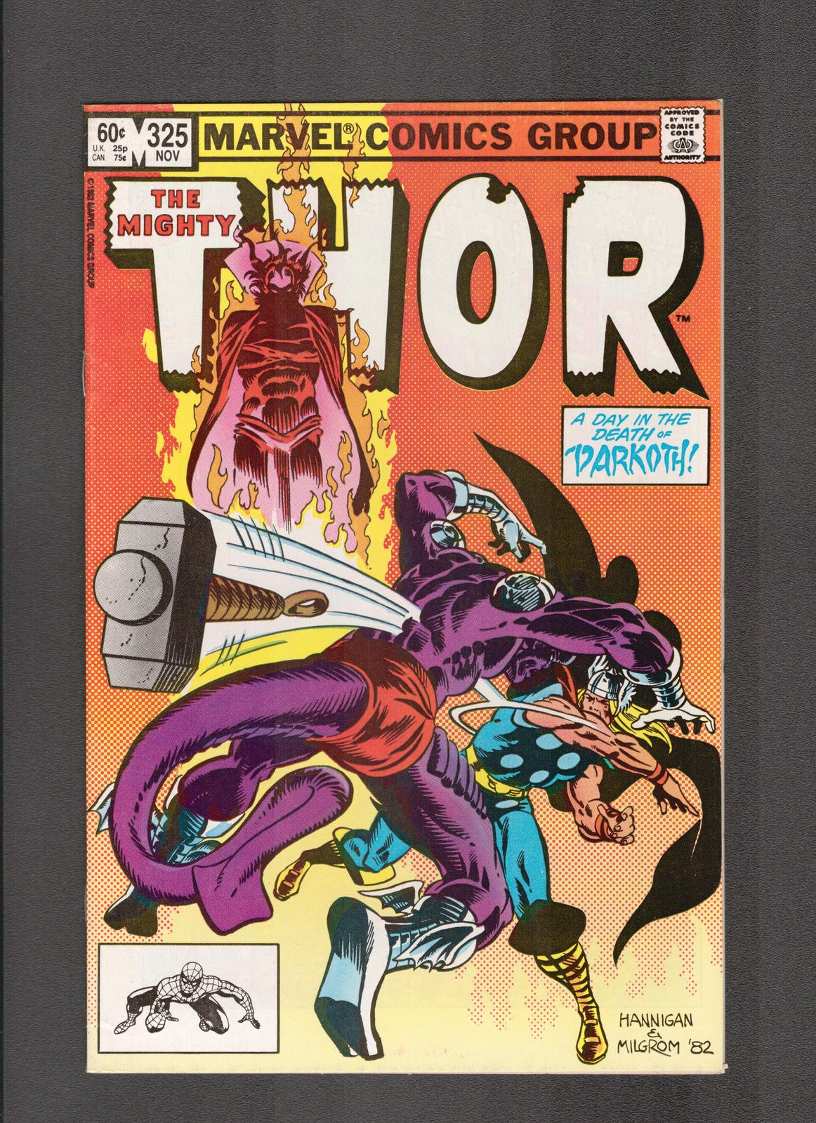 Thor #325 (1982) Al Milgrom, Doug Moench Marvel Comics