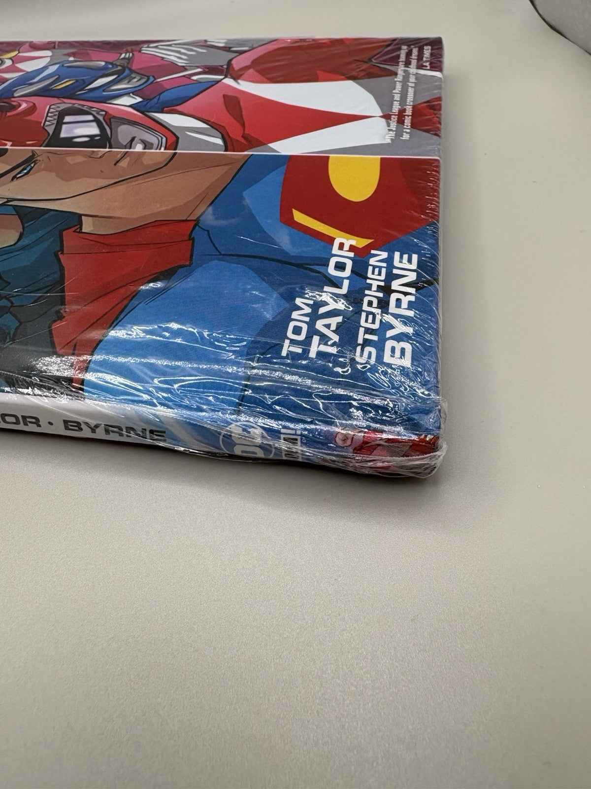 Justice League/Power Rangers (2017) Taylor, Byrne ~ SEALED Hardcover DC Comics
