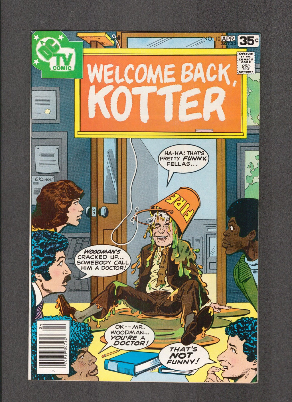 Welcome Back Kotter #10 (1978) Last Issue In Series DC Comics
