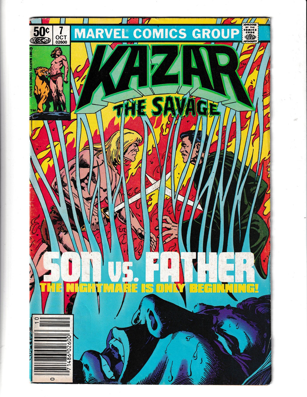 Ka-Zar the Savage #7 (1981) Marvel Comics SKU:2889