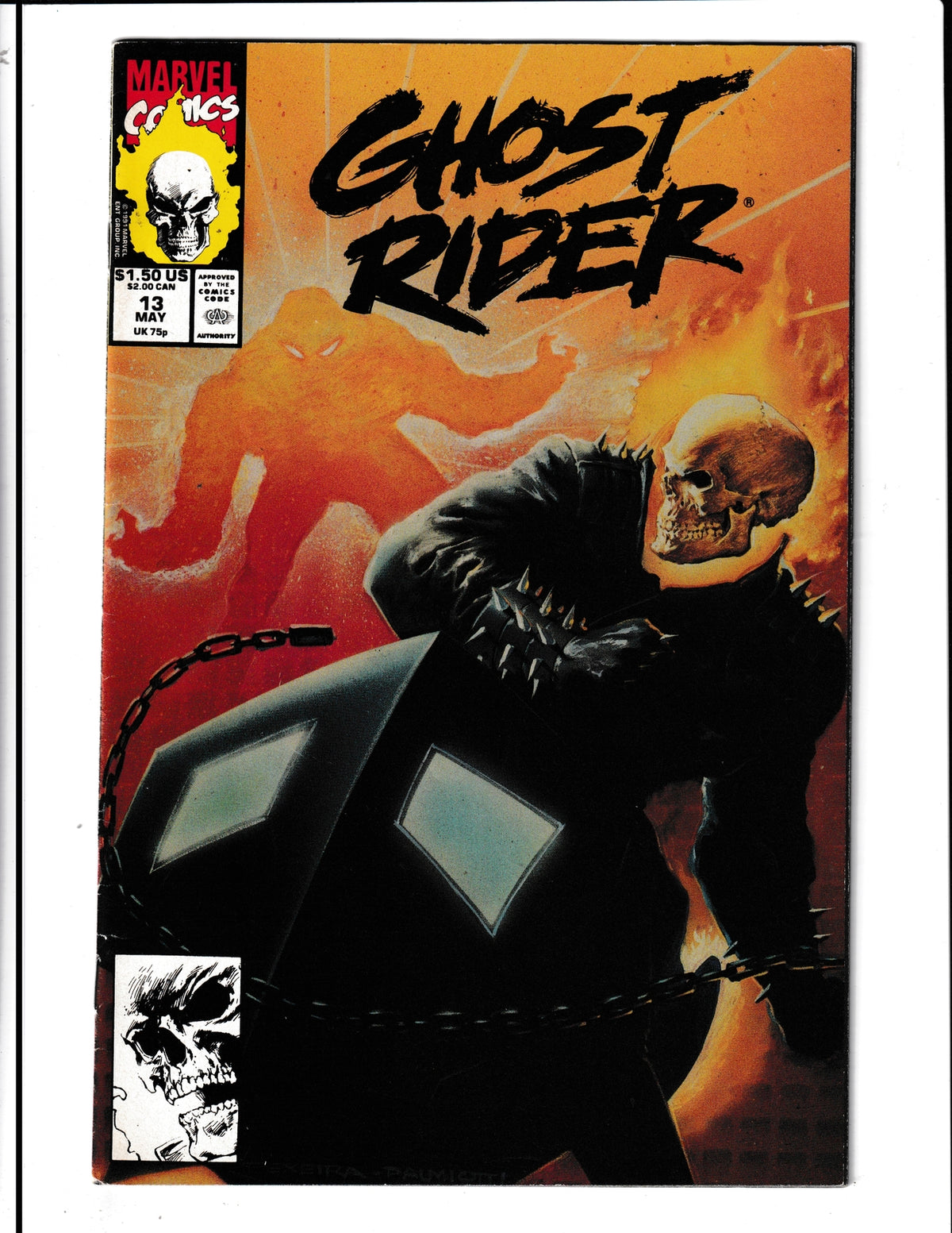 Ghost Rider #13 (1991) Marvel Comics SKU:796