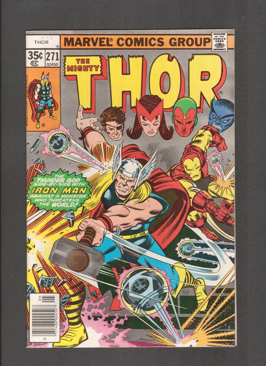 Thor #271 (1978) Walter Simonson, Glynis Wein Marvel Comics