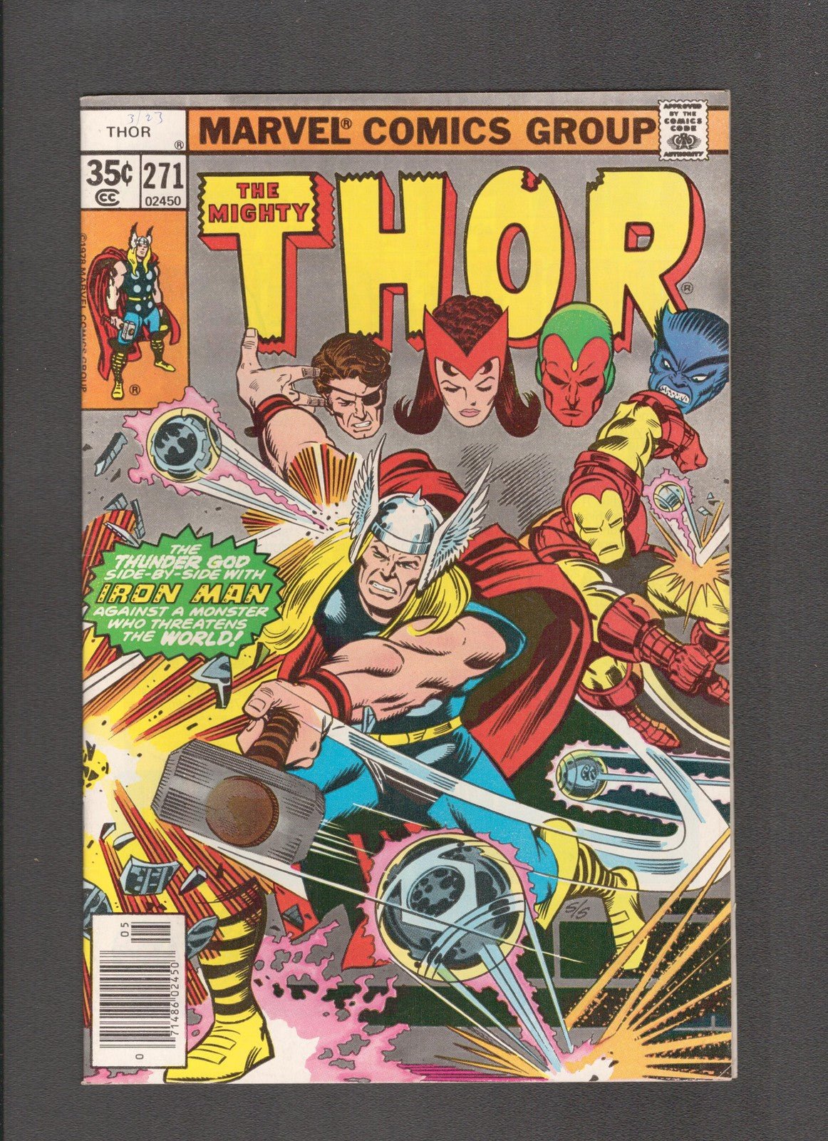 Thor #271 (1978) Walter Simonson, Glynis Wein Marvel Comics
