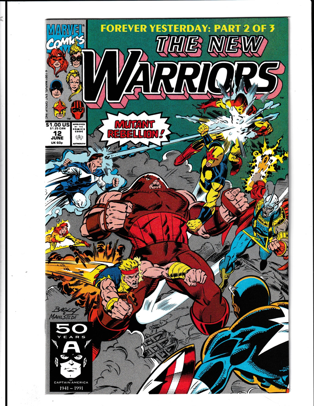 New Warriors #12 (1991) Marvel Comics